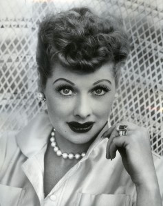 GREAT MOMENT IN PEARL HISTORY: Lucille Ball Wearing Pearls