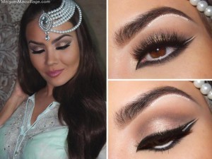 PEARL BEAUTY: “Wintry Exotic Arabic” Makeup Tutorial by Maryam Maquillage