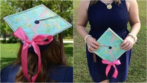 PEARL FASHION: College Grad Decorates Cap with Pearls (PHOTO)