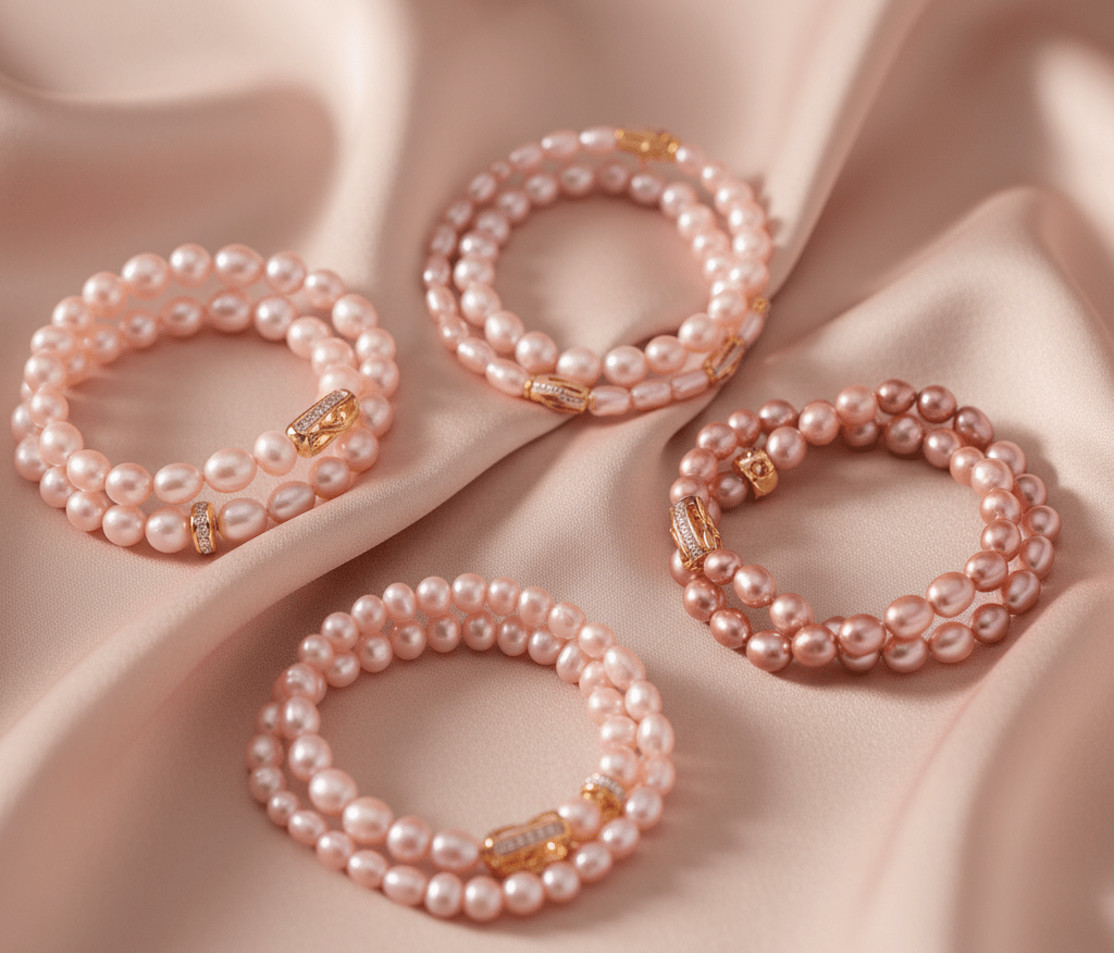 pearlsonly-blog-81-image-1-pearl - pink pearl bracelets - Pearls Jewelry - pearlsonly
