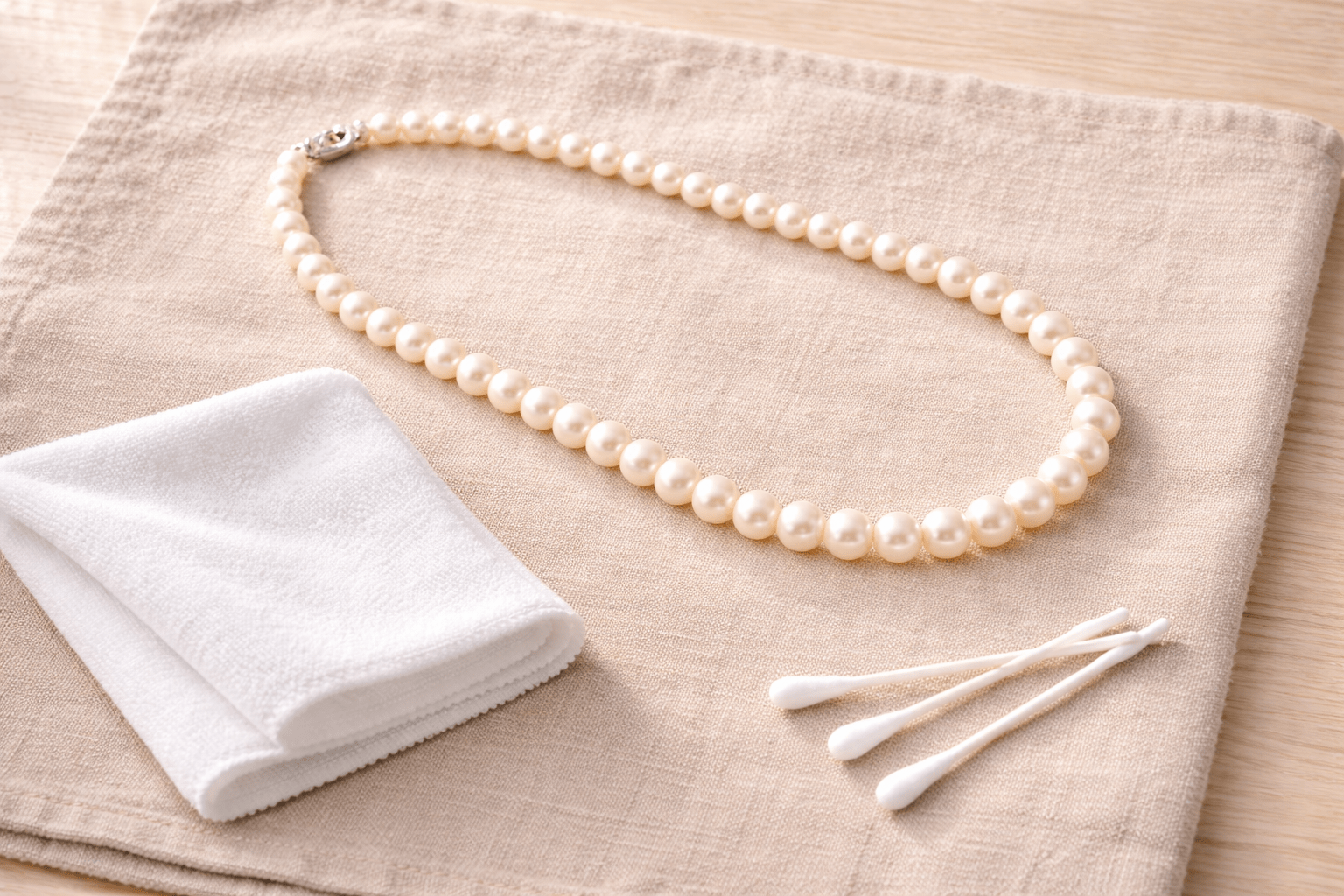pearlsonly-blog-96-image-4-pearl - Kuinka puhdistaa helmi kaulakorut vahingoittamatta nauhaa - Helmi korut - pearlsonly