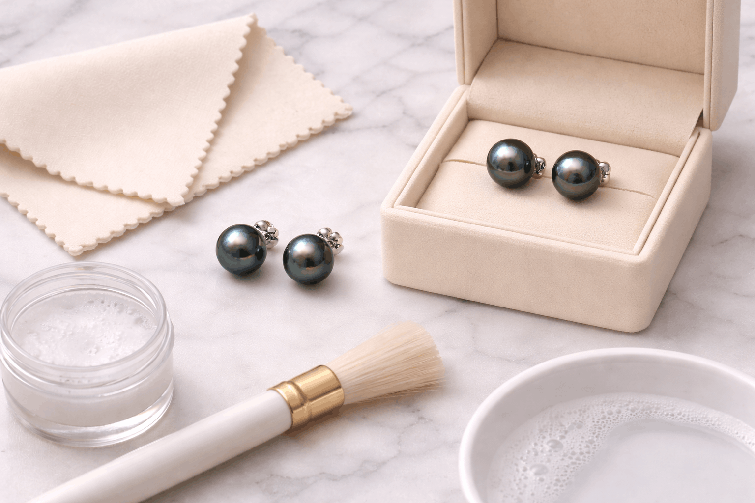 pearlsonly-blog-107-image-7-pearl - Mustien tahitinhelmi korvakorujen hoito - pearlsonly