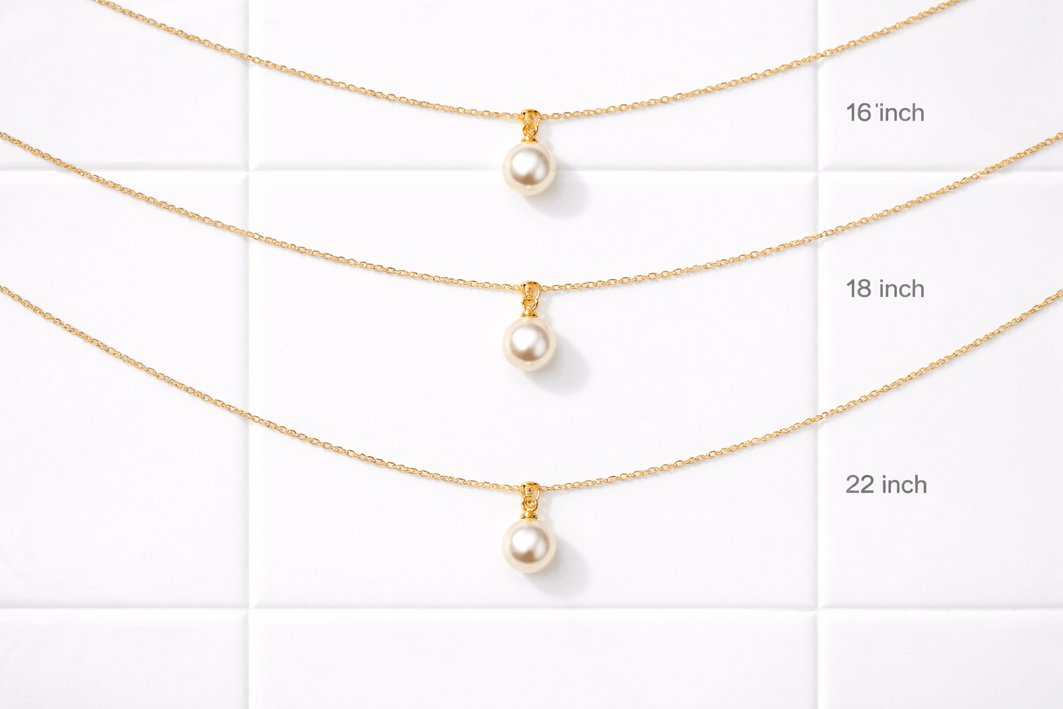 04. Ketjun pituusvaihtoehdot Yhdistyneessä kuningaskunnassa