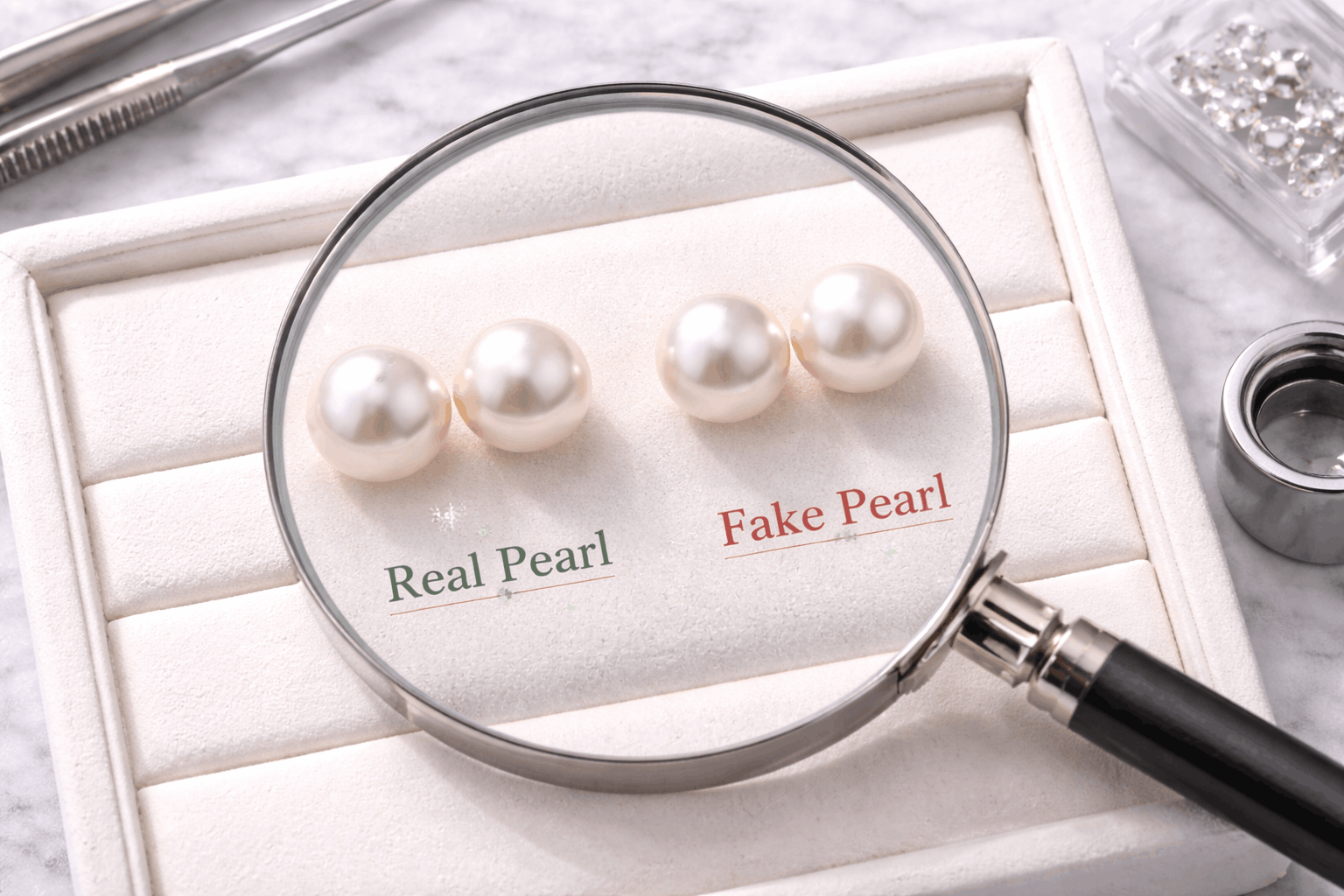 08. Väärennettyjen helmi korujen tunnistaminen Dubaissa