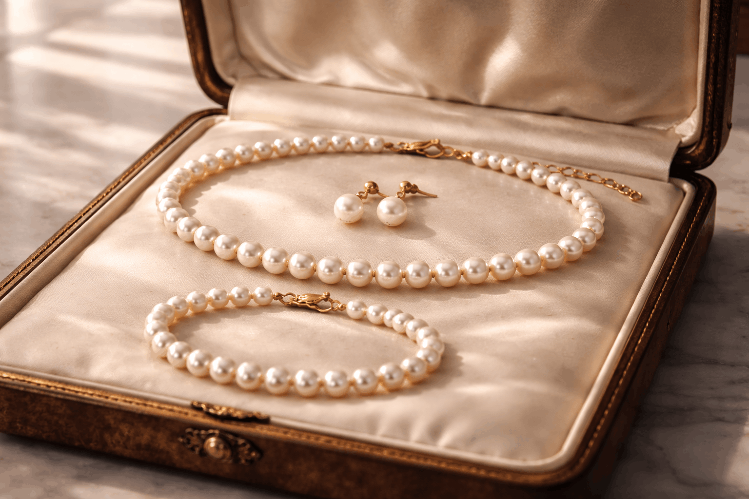pearlsonly-blog-126-image-4-pearl - Klassiset valkoiset helmisetit morsiamille - Helmi korut - pearlsonly