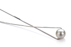 8-9mm Makeanveden Riipus in Sales Valkoinen