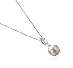 9-10mm Makeanveden Riipus in Edna" in Finnish sale marketing: "Edna Valkoinen