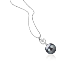 10-11mm Tahitilainen Riipus in Femke Musta
