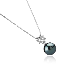 11-12mm Tahitilainen Riipus in Tatiana Musta