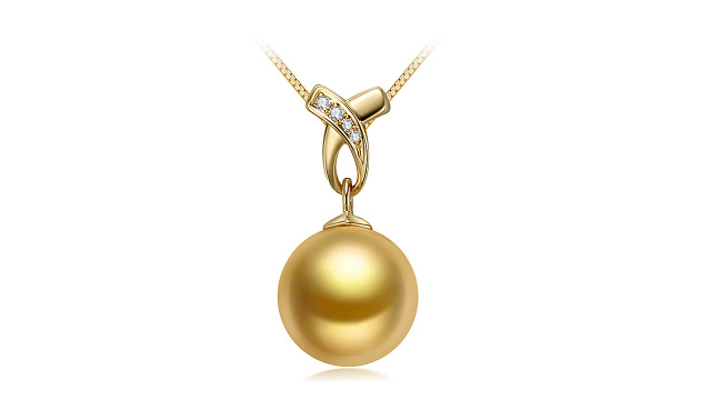 View Golden South Sea Pearl riipukset collection