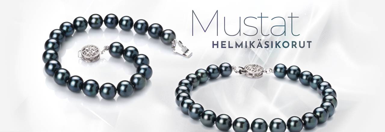 PearlsOnly Black Pearl Rannekorut