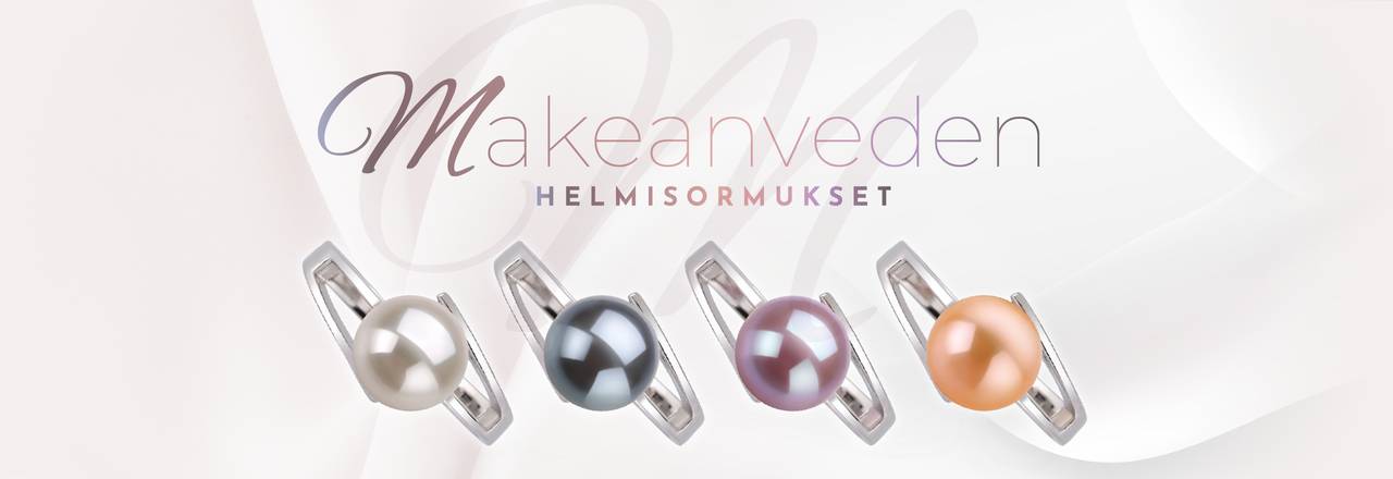 PearlsOnly Makeanveden helmisormukset