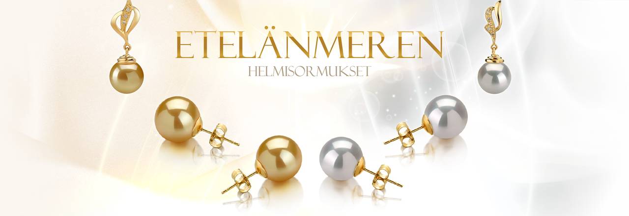 PearlsOnly Etelämeren helmikorvakorut
