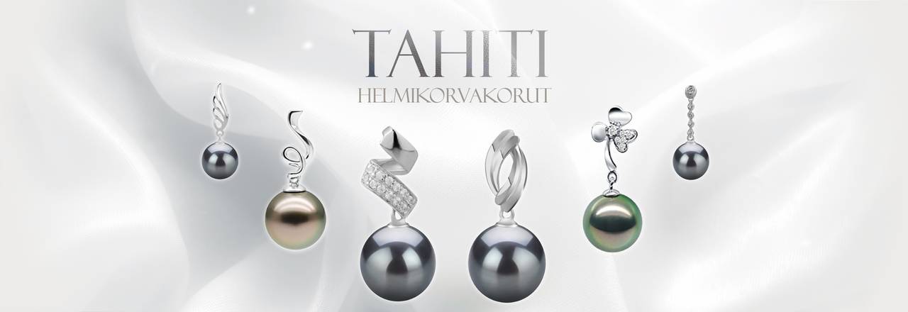 PearlsOnly Tahitilaiset korvakorut