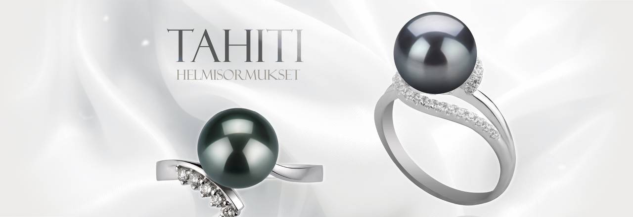 PearlsOnly Tahitin helmisormukset