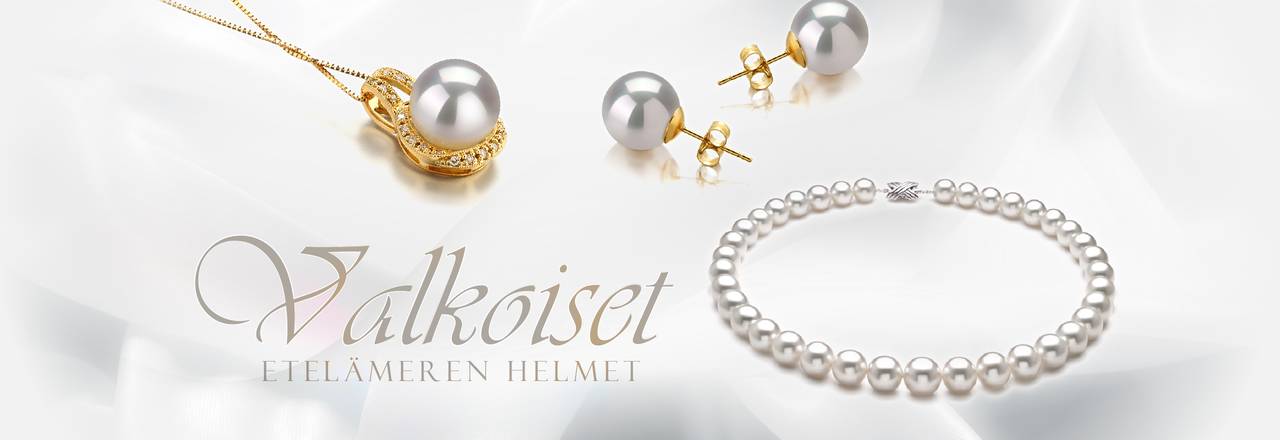 PearlsOnly Valkoiset Etelämeren helmet